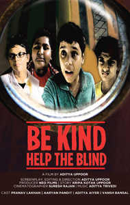 be kind help the blind